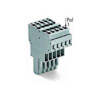 WAGO 769-134 2-conductor Female Connector Codable 14-pole Grey 5pk