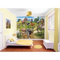 walltastic farmyard fun mural 8ft x 10ft