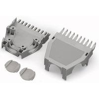 WAGO 769-1611 Snap-on Type Strain Relief Housing 11-pole Grey 25pk