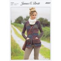 Waistcoat in James C. Brett Marble Chunky (JB337)