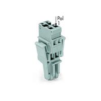 WAGO 769-103/021-000 1-conductor Female Plug with Lock Codable 3-p...