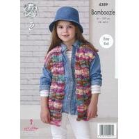 Waistcoats in King Cole Bamboozle (4389)