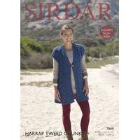 Waistcoat in Sirdar Harrap Tweed Chunky (7849)