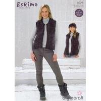 Waistcoat & Headband in Stylecraft Eskimo DK (8928)