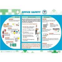 Wallace Cameron Office Safety Poster Laminated Wall-mountable 590 x