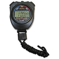 water resistant stopwatch black battery operated zsw035d