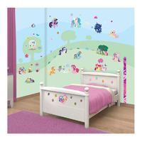 walltastic my little pony room decor kit