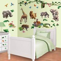 walltastic dinosaur land room decor kits