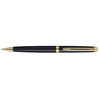 Waterman Hemisphere 10 Matte Black Gold Trim Pencil 0.5