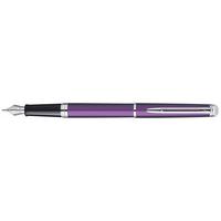 Waterman Hemisphere Purple Chrome Trim Fountain Pen