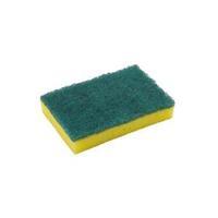 Washing Up Sponge and Scourer Pad 1 x Pack of 10 HP13