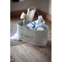 wash up tidy storage container in chalk by garden trading