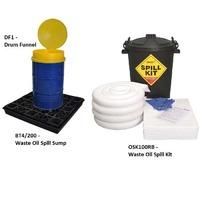 waste oil collection kit