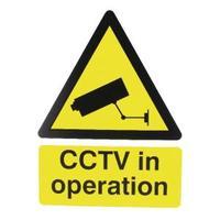 Warning Sign 400x300mm CCTV In Operation PVC CTV3BR