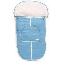 Wallaboo Buggy Baby FootMuff - Soft Blue