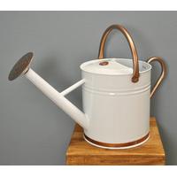 Watering Can in Cream with Copper Trim (9 Litre) by Gardman