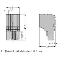 WAGO 2020-212 12-way 2 Conductor Female Plug Grey 20pk