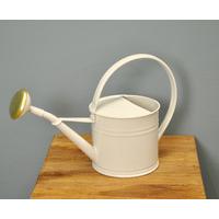 watering can in chalk white 15 litre by garden trading