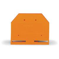 WAGO 282-302 4mm End and Intermediate Plate Orange 100pk