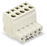 WAGO 722-110/026-000 Female MCS-MIDI 10P 5mm Latched Angled Opposi...