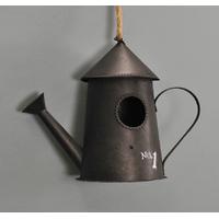 watering can style bird nesting house by kingfisher