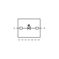 WAGO 2002-800/1000-541 Red LED 12-30V 5.2mm Carr. T-block for 2002...