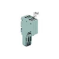 WAGO 2020-206/124-000 6-way 2 Conductor Female Plug with Locking L...