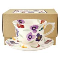 Wallflower Large Teacup & Saucer Boxed