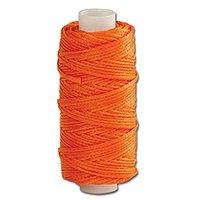 Waxed Braided Cord 25 Yds.orange 11210-32 By Tandy Leather