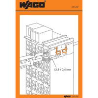 WAGO 210-407 Stickers for Operating Instructions for Matrix Patchb...