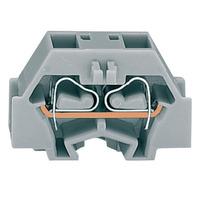 WAGO 260-346 4 Conductor Snap In Terminal Block Orange AWG28-16 300pk