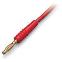 WAGO 210-136 Test Plug with 500mm Cable Red 50pk