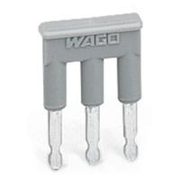 WAGO 280-483 15mm 3-pole Insulated Comb Style Jumper Grey 200pk