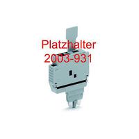 WAGO 2003-931 Dbl. Fuse Plug for 2003 Series Grey 25pk