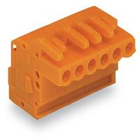WAGO 232-306/026-047 Female MCS-MIDI 6P 5.08mm Angled Opposite Pk25