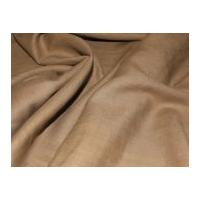 Washed Linen Dress Fabric Taupe