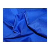 Water Repellent PU Coated Polyester Fabric Royal Blue