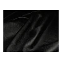 Washed Linen Dress Fabric Black