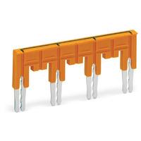 WAGO 282-437/011-000 Insulated Jumper 1-3-5-7 Orange 50pk