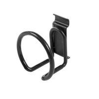 Walltech Wall Mountable Black Hook (W)10cm