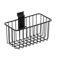 Walltech Walltech Wall Mountable Black Basket (W)20cm (L)13 cm