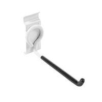 walltech wall mountable white long hook