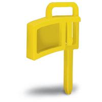 WAGO 282-370 Lock-out for Disconnect Link Yellow 100pk