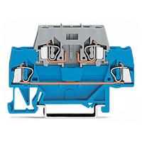 WAGO 280-531 5mm Double Deck T-blk. f Plug Fuse Modules Blue Grey ...