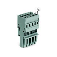 wago 769 111 1 conductor female plug codable straight 11 pole grey