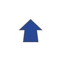 WAREHOUSE FLOOR SIGNALS PACK OF 100 ARROW SHAPE 90MM DI SHAPE BLUE