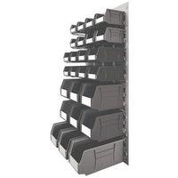 WALL MOUNTED KIT - MIDI WITH GREY CONTAINERS