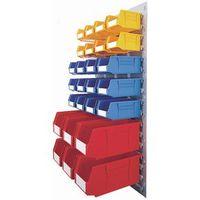 wall mounted kit midi with coloured containers