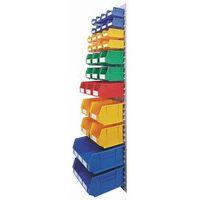 WALL MOUNTED KIT - LARGE WITH COLOURED CONTAINERS