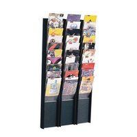 WALL DISPLAY 10 COMPARTMENT - BLACK